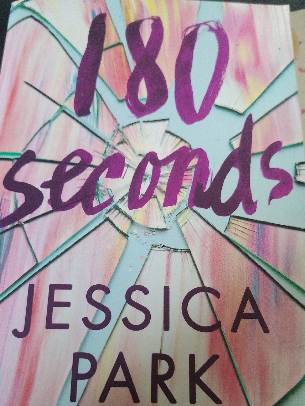 180 Seconds by Jessica Park - Pastel Cover